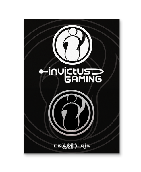 Invictus - Logo Pin [Black]